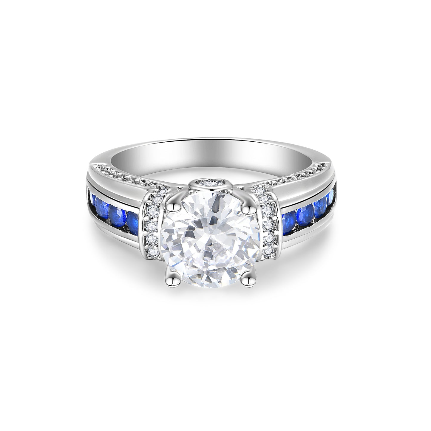 3ct Moissanite Ring for Men