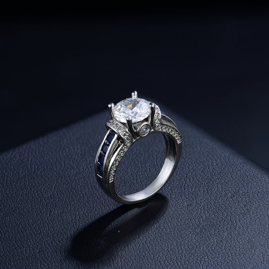 3ct Moissanite Ring for Men