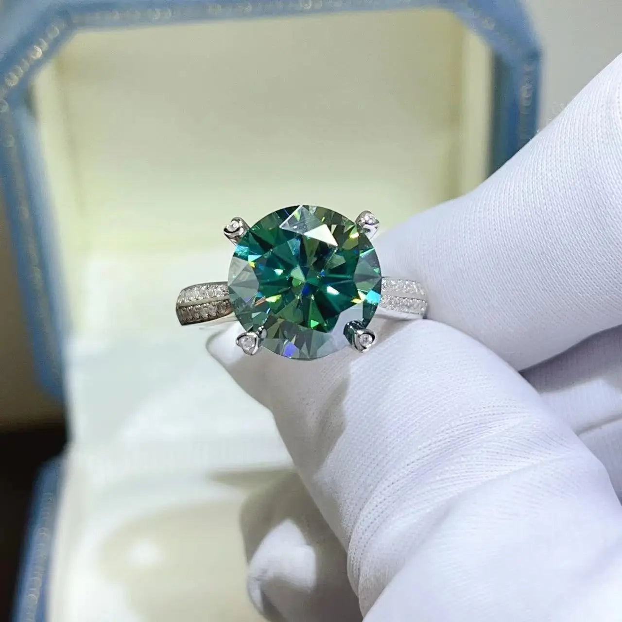 5ct Moissanite ring