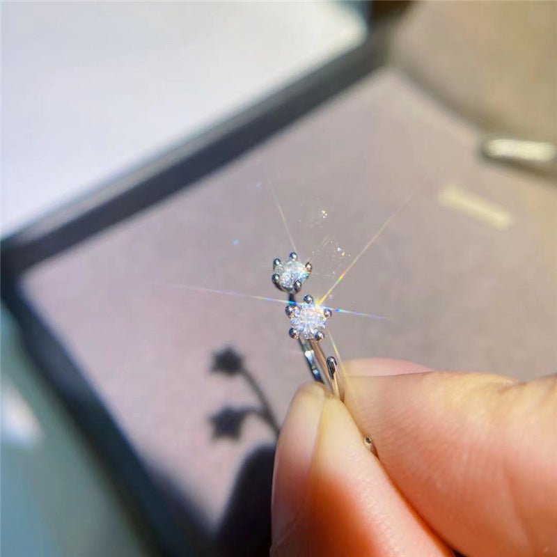 Fashion Fashion Design Moissanite Earrings For Fashion Jewelry Lovers – view 2