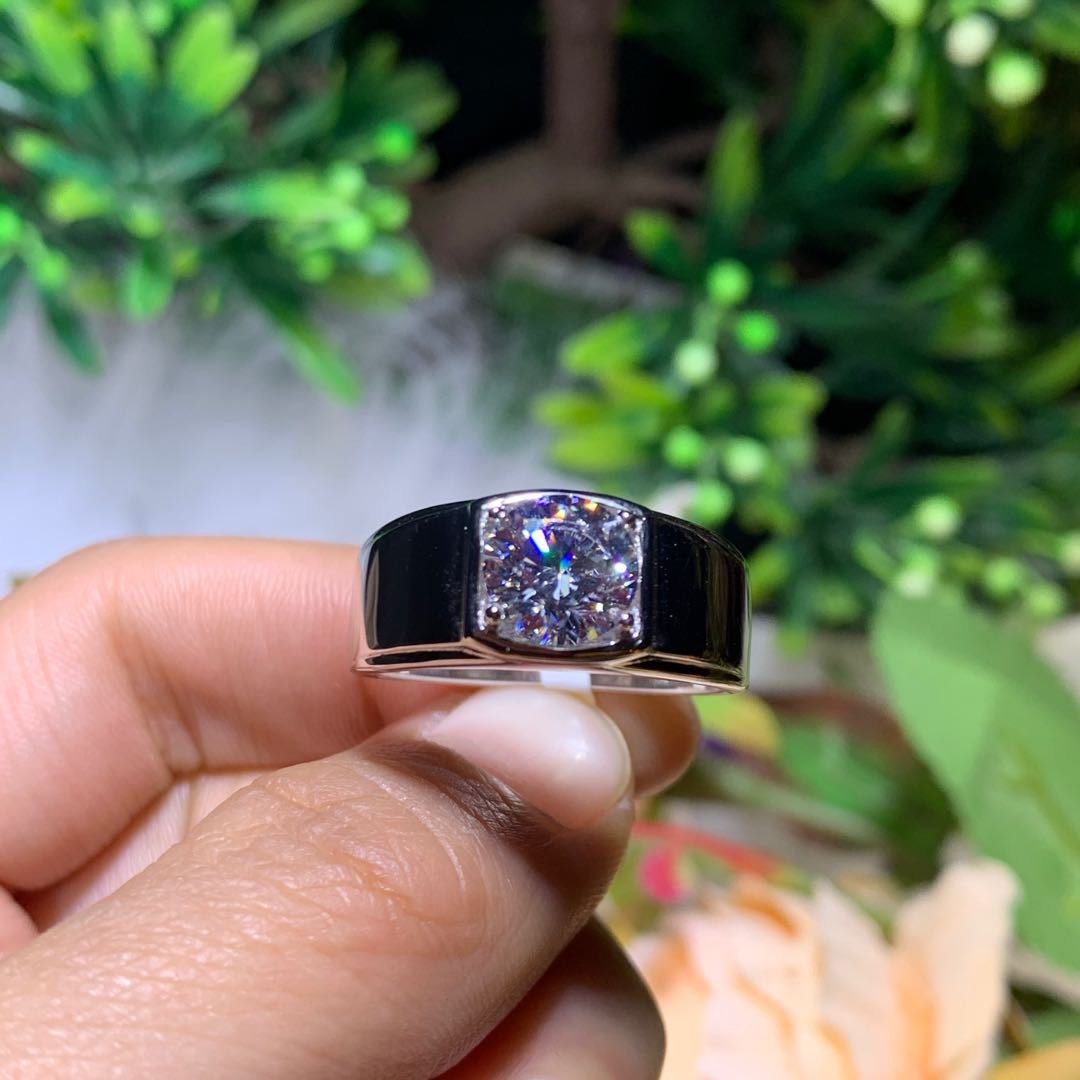 Fashion Fashion Design Moissanite Ring For Women And Men – view 2