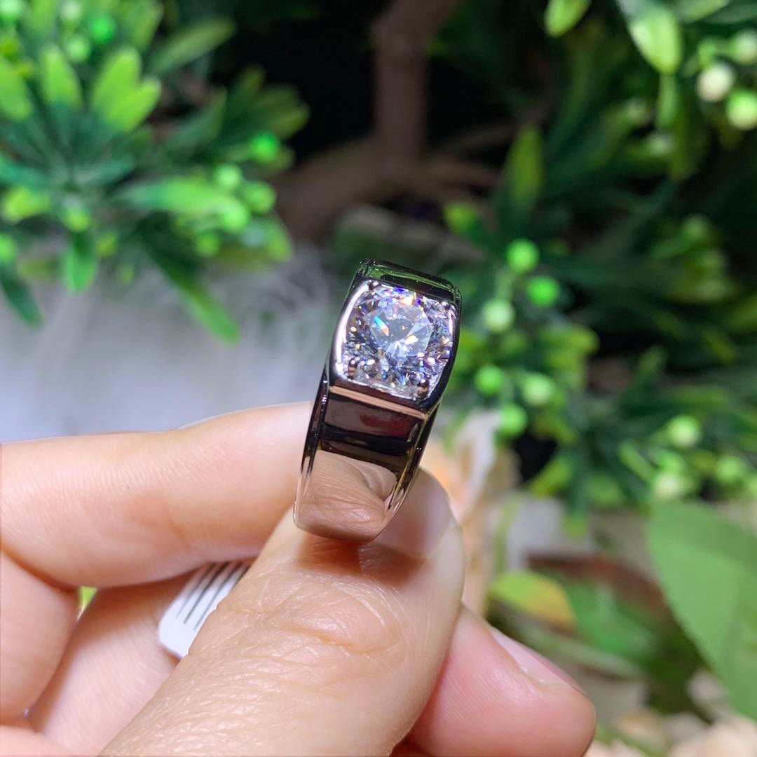 Fashion Fashion Design Moissanite Ring For Women And Men – view 3