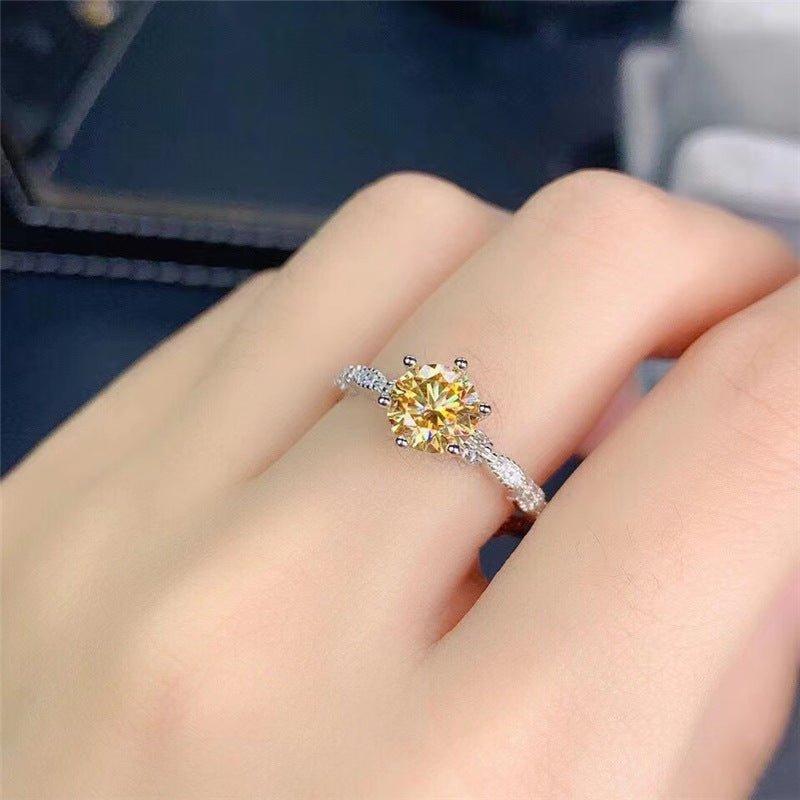 Fashion Fashion Design Moissanite Ring For Women And Men – view 3