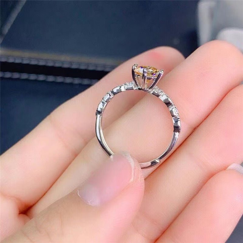 Fashion Fashion Design Moissanite Ring For Women And Men – view 4