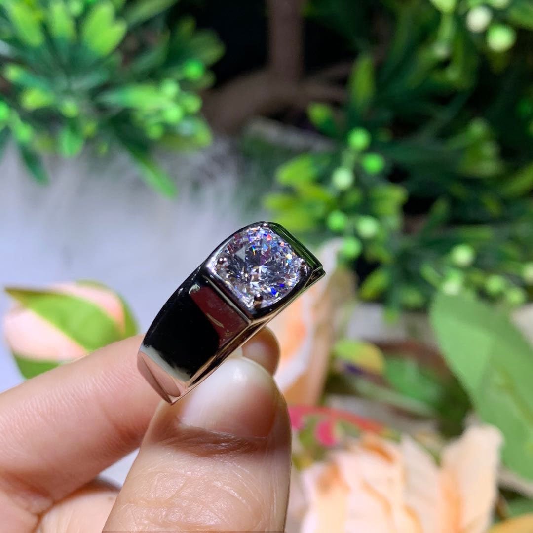 Fashion Fashion Design Moissanite Ring For Women And Men – view 4