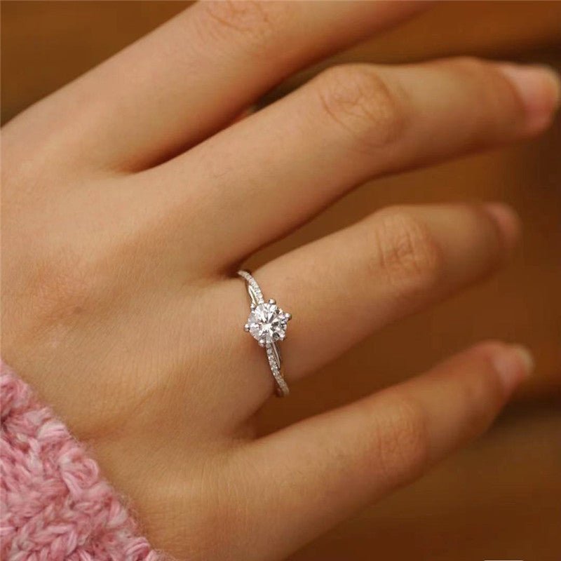 Fashion Fashion Design Moissanite Ring For Women And Men – view 4