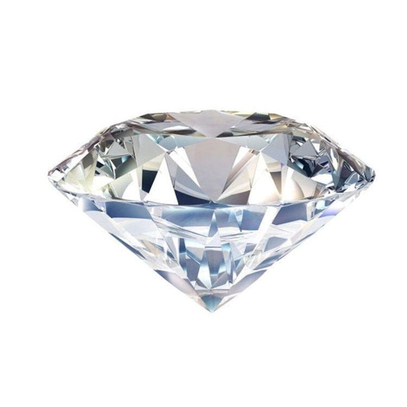 10 Carat Moissanite Halo Ring for Women - Round Cut Engagement Ring with Pavé Band – view 5