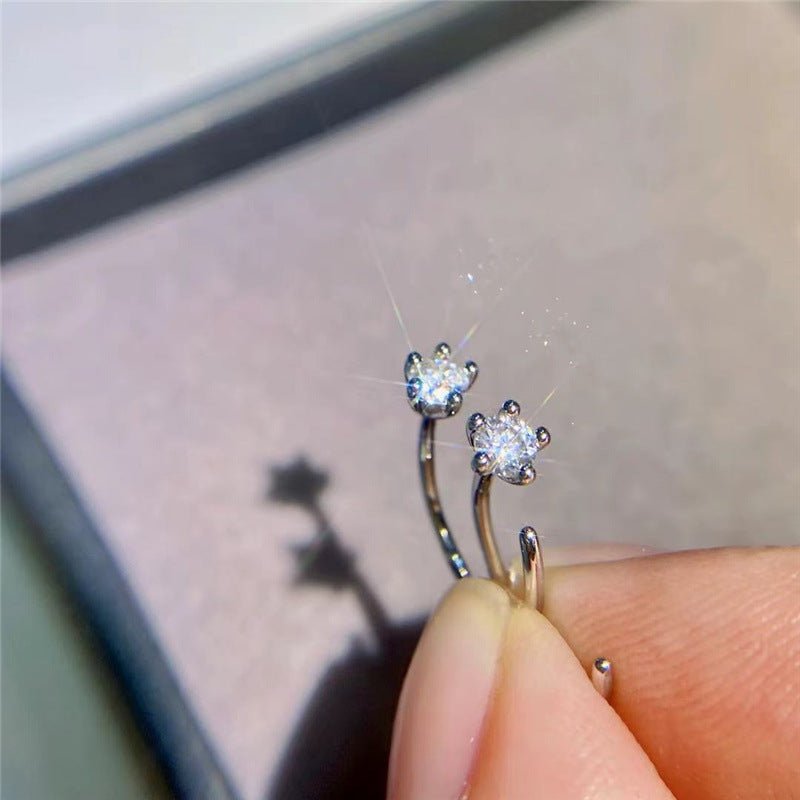 Fashion Fashion Design Moissanite Earrings For Fashion Jewelry Lovers – view 5