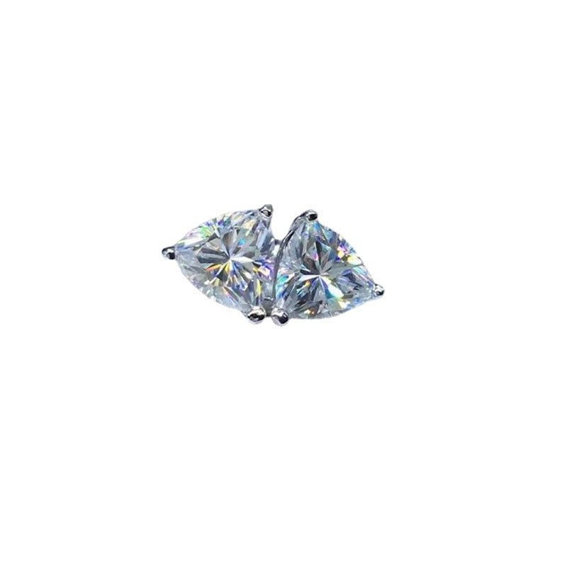 Fashion Floral Moissanite Earrings For Fashion Jewelry Lovers – view 5
