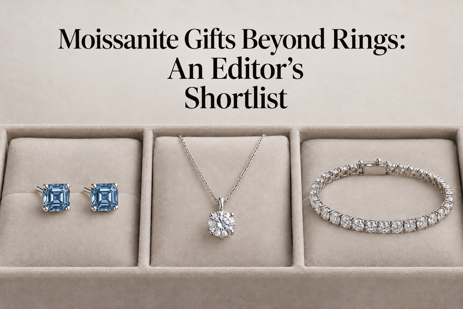 Moissanite Gifts Beyond Rings: An Editor’s Shortlist