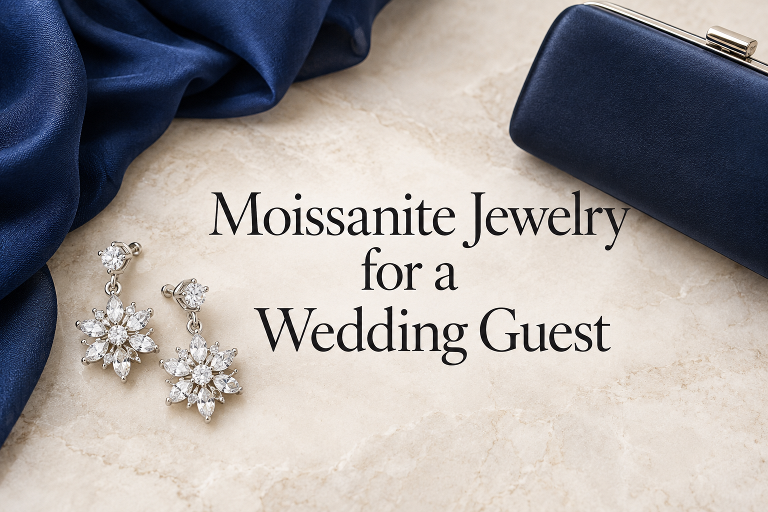 Moissanite Jewelry for a Wedding Guest