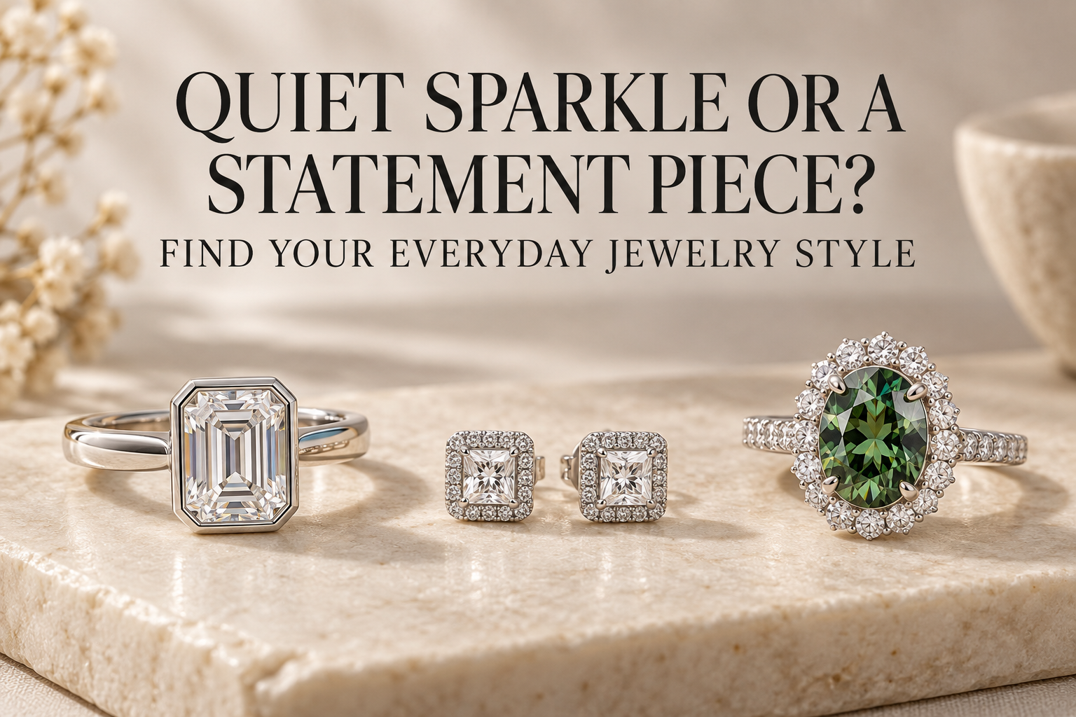 Quiet Sparkle or a Statement Piece? Find Your Everyday Jewelry Style