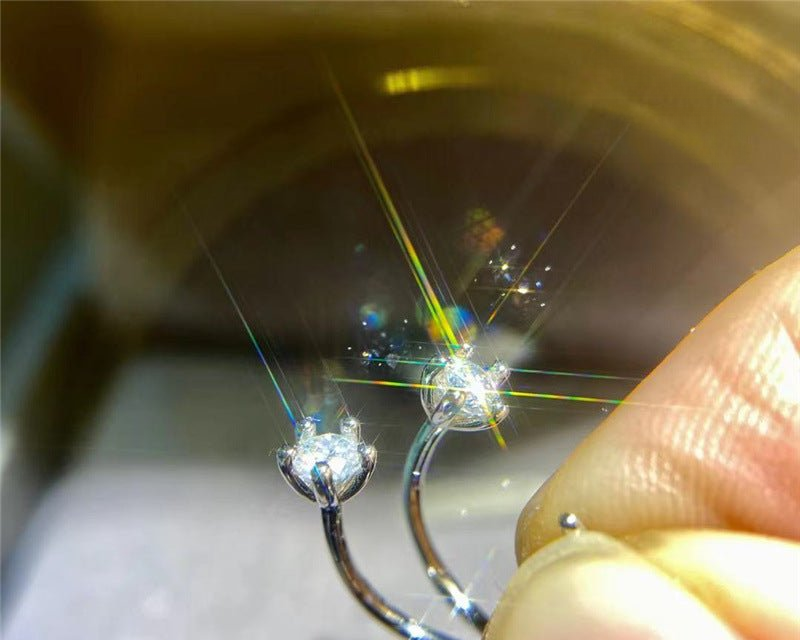 Fashion Fashion Design Moissanite Earrings For Fashion Jewelry Lovers